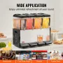 Kommerciel drik dispenser 12L x 4 tanke Kold juice isdrik