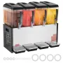 Kommerciel drik dispenser 12L x 4 tanke Kold juice isdrik