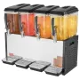 Kommerciel drik dispenser 12L x 4 tanke Kold juice isdrik