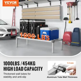 Aluminum Dunnage Rack Stationary Dunnage Rack 48â€ x 20â€ x 12â€ Storage Rack