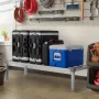 Aluminum Dunnage Rack, 48” x 20” Commercial Food Floor Rack, 12” Off the Floor, 1000 lbs Capacity All-Welded Aluminum Storage Ra