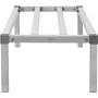 Aluminum Dunnage Rack, 48” x 20” Commercial Food Floor Rack, 12” Off the Floor, 1000 lbs Capacity All-Welded Aluminum Storage Ra
