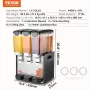 Kommerciel drik dispenser 10L x 3 tanke Kold juice isdrik