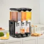 Kommerciel drik dispenser 10L x 3 tanke Kold juice isdrik