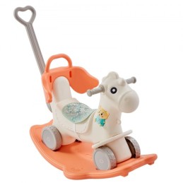 4 I 1 Rocking Horse for Toddlers 1-3 år Ride på legetøj med Sound Red