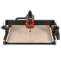 CNC Router Machine, 300W, 3 Axis GRBL Control Wood Engraving Carving Milling Machine Kit, 15.75 x 15.75 x 2.36 in / 400 x 400 x 