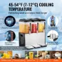 Kommerciel drik dispenser 12L x 3 tanke Kold juice isdrik