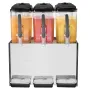 Commercial Beverage Dispenser, 3 Tanks 12 L Per Tank Juice Dispenser, 370W Stainless Steel Ice Tea Drink Machine with 45°F-54°F 
