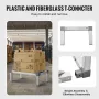 Aluminium Dunnage Rack Stationary Dunnage Rack 24â €  x 14â €