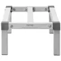 Aluminum Dunnage Rack, 24” x 14” Commercial Food Floor Rack, 8” Off the Floor, 1000 lbs Capacity Adjustable Aluminum Storage Rac