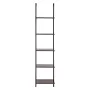 Industrial Square Pipe Shelf 5 Tier 15.6x11.8in vægmontering