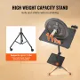 Projektor står med Wheels Laptop Stand stativhøjde fra 31,3 til