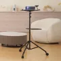 Projector Stand with Wheels, Laptop Stand Tripod Adjustable Height from 31.3 to 67.3", Projector Tripod Stand with 2 Trays & Goo
