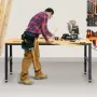 Justerbar højde Arbejdsbænk 48 "L X 20" W Work Bench Table med