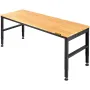 Justerbar højde Arbejdsbænk 48 "L X 20" W Work Bench Table med