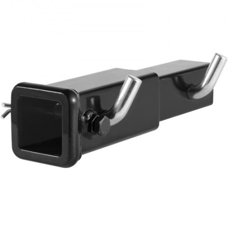 Trailer Hitch Extension 2 "Modtageradapter Extender Tow 4000 lbs kapacitet