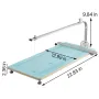 Foam Cutting Machine Hot Wire Foam Cutter Scaled Workbench Styrofoam Cutter Adjustable Angle for Foam Sponge KT Board Foam Carvi