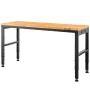 Justerbar højde Arbejdsbænk 61 "L X 20" W Work Bench Table med