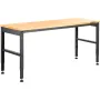 Justerbar højde Arbejdsbænk 61 "L X 20" W Work Bench Table med