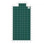 Pool Safety Cover Fits 20x40ft Rectangle Inground Pools, Safety Pool Cover with 4x10ft Center End Step, Mesh Solid Pool Cover