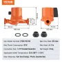 Varmtvand Circulation Pump Cast Iron Recirculating Pump 220V
