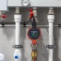 LPS25-8BP-180 Hot Water Recirculating Pump, 220V, 60W 67 L/min High Efficiency Circulator Pump, EMC Automatic Water Circulation 