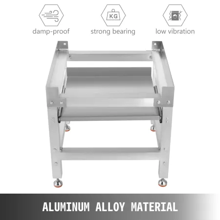 Washing Machine Stand 121.9x63.5 cm, Washing Machine Stand Base Heavy 267.6 kg for Washer and Dryer Stand Aluminum Washing Machi