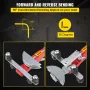 Kobberrør Bender HVAC -køling Ratcheting Tube Bender 1/4 "til