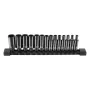1/4" Drive Impact Socket Set, 14 Piece Deep Socket Set Metric 4-15mm, 6 Point Cr-Mo Alloy Steel for Auto Repair, Easy-to-Read Si