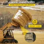 Hay Spear Spears 49” Hay Bale Spear Spike, 4000 lbs Capacity Quick Attach Square Hay Bale Spears, 2 Pics Black Bale Forks, Bale 