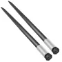 Hay Spear Spears 49” Hay Bale Spear Spike, 4000 lbs Capacity Quick Attach Square Hay Bale Spears, 2 Pics Black Bale Forks, Bale 
