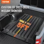 Truck Bed Mat, Compatible with 2022-2024 Nissan Frontier, TPE Truck Bed Liner Mat Fits for 5 FT Bed, Thick and Heavy-Duty Bed Ma