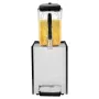 Commercial Beverage Dispenser, 12 L Juice Dispenser, 246W 304 Stainless Steel Food Grade Ice Tea Drink Machine with 45°F-54°F Co