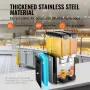 Kommerciel drik dispenser 10L x 2 tanke Kold juice isdrik