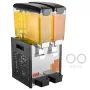 Kommerciel drik dispenser 10L x 2 tanke Kold juice isdrik