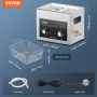 10L Ultrasonic Cleaner With Heater Timer & Basket Digital Sonic