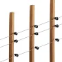 16 Gauge Aluminum Wire for Electric Fencing, 1640Ft 500M Electric Fence Wire, Portable Fencing Wire, 1.6mm Diameter Aluminum All