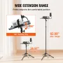 Projector Stand bærbar statstativt stativ justerbar højde fra
