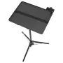 Projector Stand, Laptop Stand Tripod Adjustable Height from 26.97 to 63 in, Portable Projector Tripod Stand with Tray & Goosenec