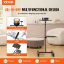 Projektorstand med hjul Projektor Floor Stand Højde fra