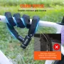 Bike Chain Lock, 3.94 Ft Combination Bicycle Chain Lock with 3 Keys, Heavy Duty Anti-Theft High Security Bike Locks, Perfect for