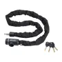 Bike Chain Lock, 3.94 Ft Combination Bicycle Chain Lock with 3 Keys, Heavy Duty Anti-Theft High Security Bike Locks, Perfect for