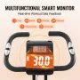 Folding Exercise Bike, Foldable Fitness Stationary Bike, Adjustable Magnetic Resistance Stationary Bike, Upright Indoor Cycling 