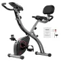 Foldende træningscykel fitness stationær cykel lodret indendørs
