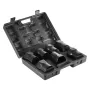 Wheel Bearing Locknut Socket Set, 1/2 inch Drive 7 Piece SAE and Metric 6-Point Socket for Ford, Dodge, and Toyota Vehicles, wit