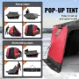 Portable Ice Shelter, 4-6 Person Insulated Pop-Up Ice Fishing Tent, 50 Square Feet Fishable Area, Thermal Ice Shanty for Winter 