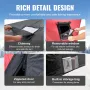 Portable Ice Shelter, 4-6 Person Insulated Pop-Up Ice Fishing Tent, 50 Square Feet Fishable Area, Thermal Ice Shanty for Winter 