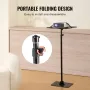 Projector Stand, Projector Floor Stand Adjustable Height from 30.3 to 63.4 in, Projector Mount with Tray, Ideal for Outdoor Movi