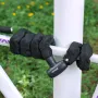 Bike Chain Lock, 5.91 Ft Combination Bicycle Chain Lock with 4 Keys, Heavy Duty Anti-Theft High Security Bike Locks, Perfect for