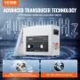 6L Ultrasonic Cleaner With Heater Timer & Basket Digital Sonic